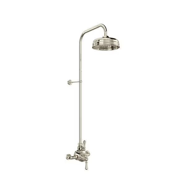Georgian Era 3/4 Exposed Wall Mount Thermostatic Shower System, Rohl, Mfr#: U.GA19W2LS-PN